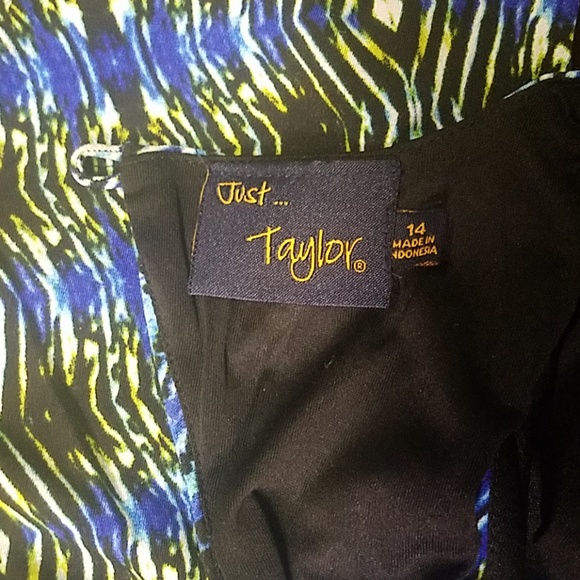 Dress, just Taylor brand, size 14. - Picture 3 of 4